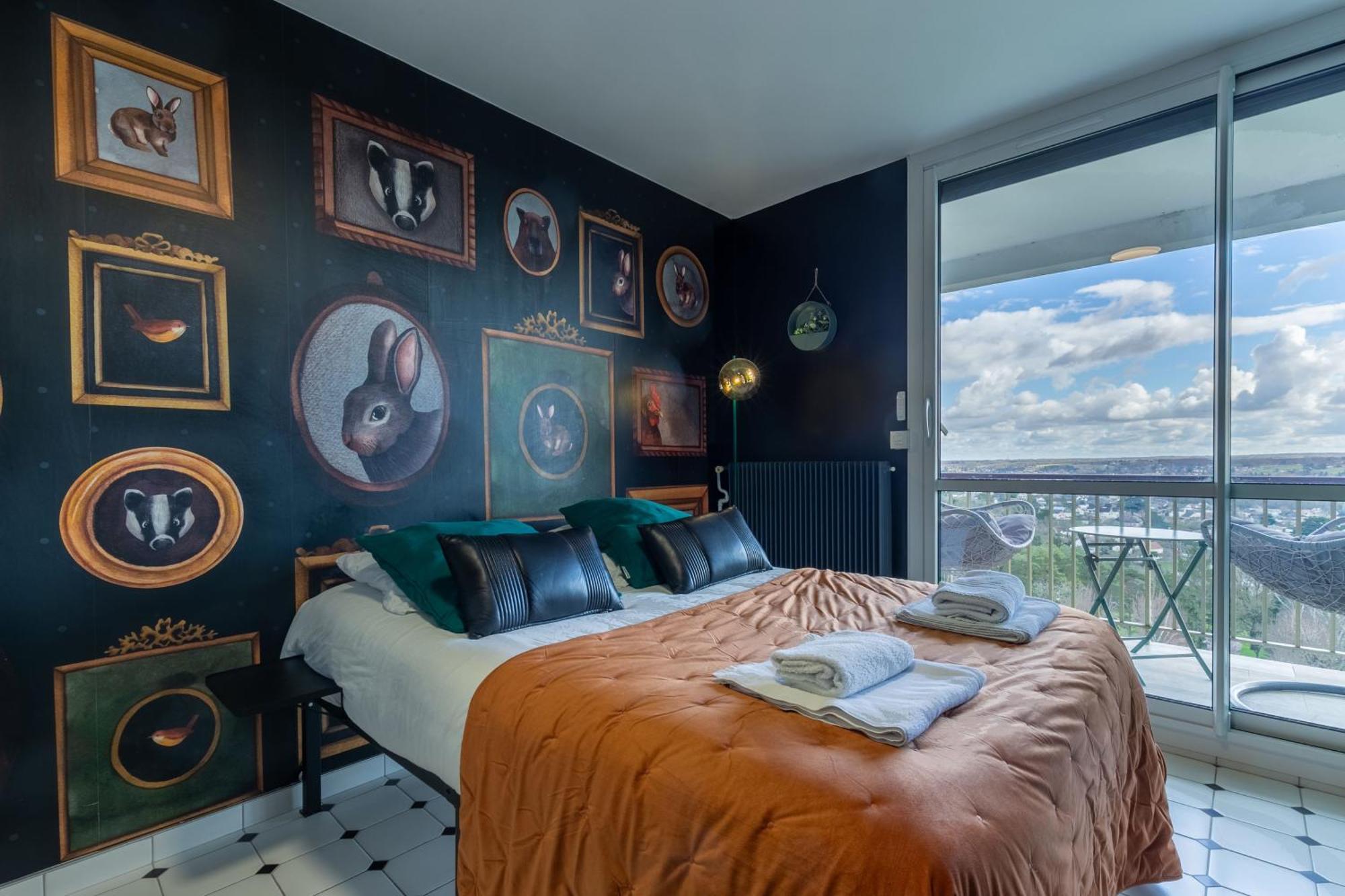 Le Studio Enchante - Vue Magique De Montrichard Exteriör bild